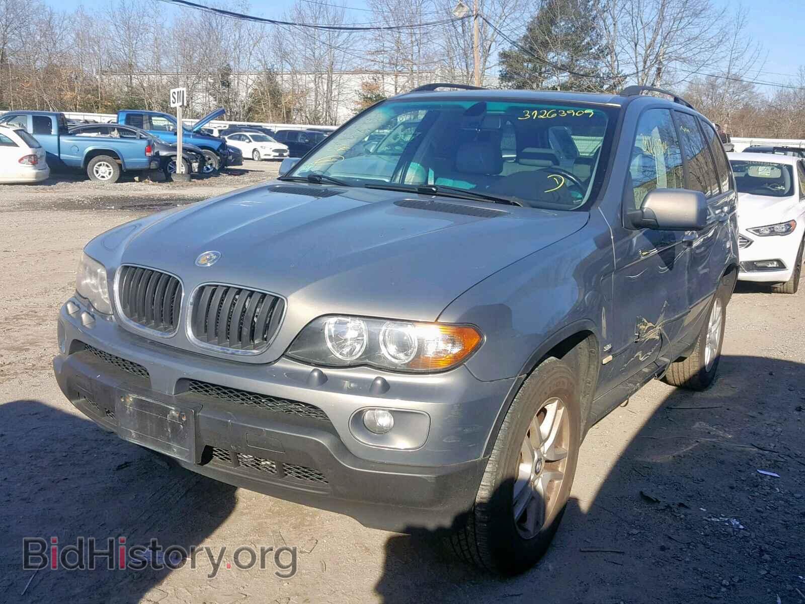 2006 BMW X5 - VIN: 5UXFA13586LY48573 - Фото 2
