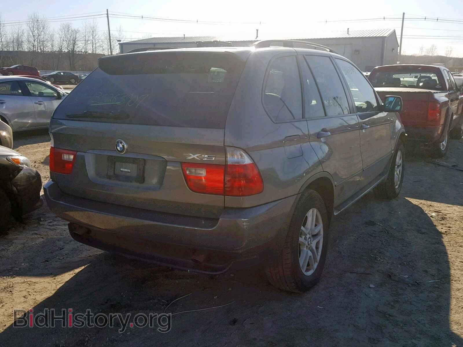 2006 BMW X5 - VIN: 5UXFA13586LY48573 - Фото 4