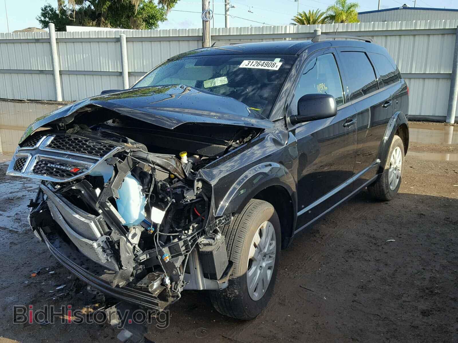 2017 DODGE JOURNEY SE - VIN: 3C4PDCAB2HT558922 - Фото 2