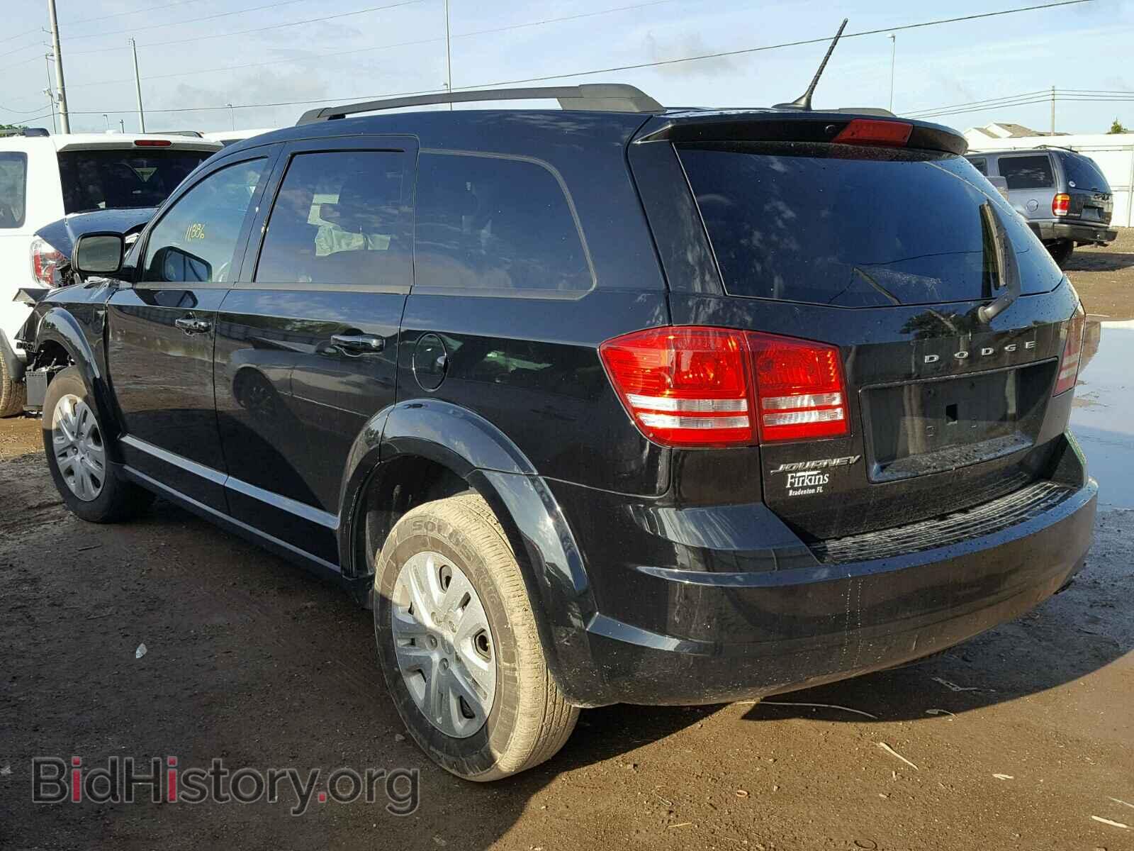 2017 DODGE JOURNEY SE - VIN: 3C4PDCAB2HT558922 - Фото 3
