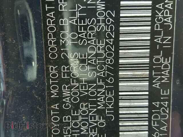 2008 TOYOTA SCION - VIN: JTKDE167780242592 - Фото 10