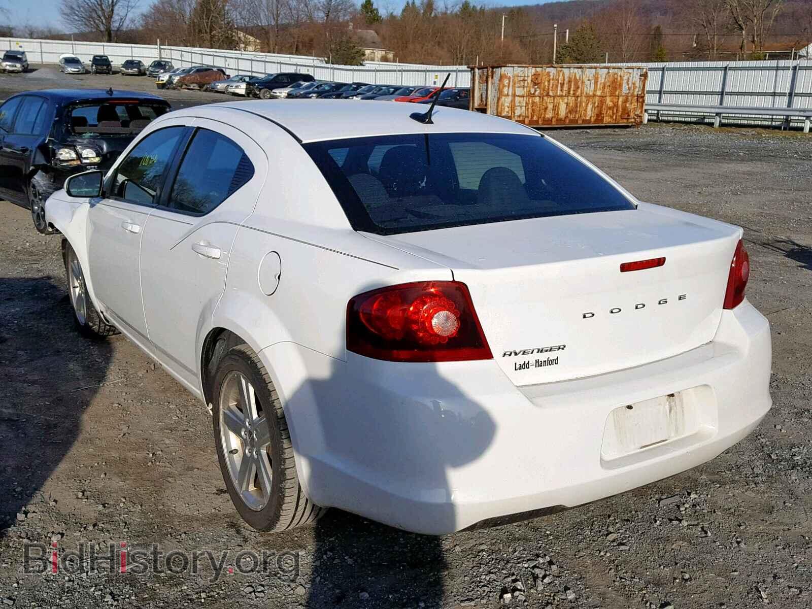 2011 DODGE AVENGER - VIN: 1B3BD1FB2BN622635 - Фото 3
