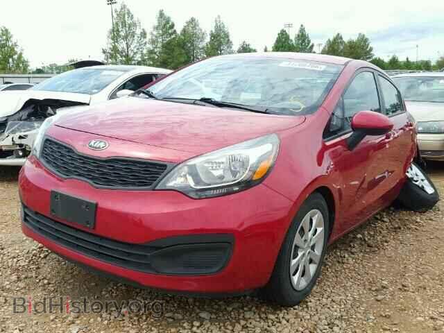 2013 KIA RIO - VIN: KNADM4A37D6279047 - Фото 2