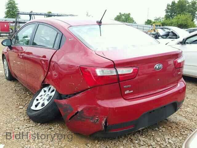 2013 KIA RIO - VIN: KNADM4A37D6279047 - Фото 3