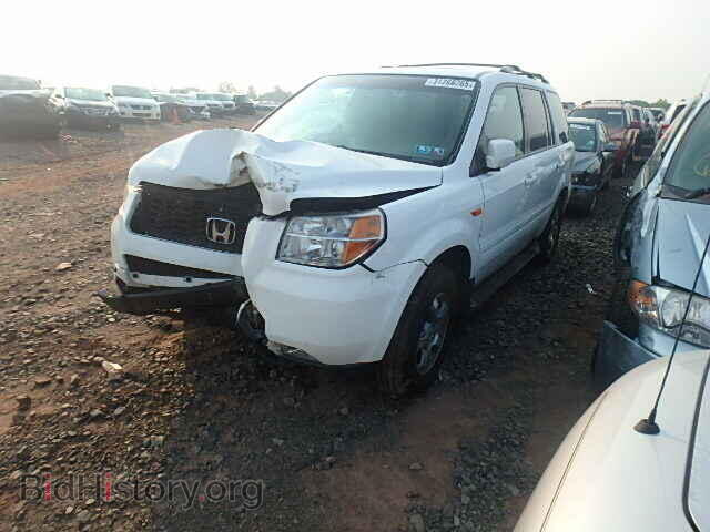 2007 HONDA PILOT - VIN: 2HKYF18737H541081 - Фото 2