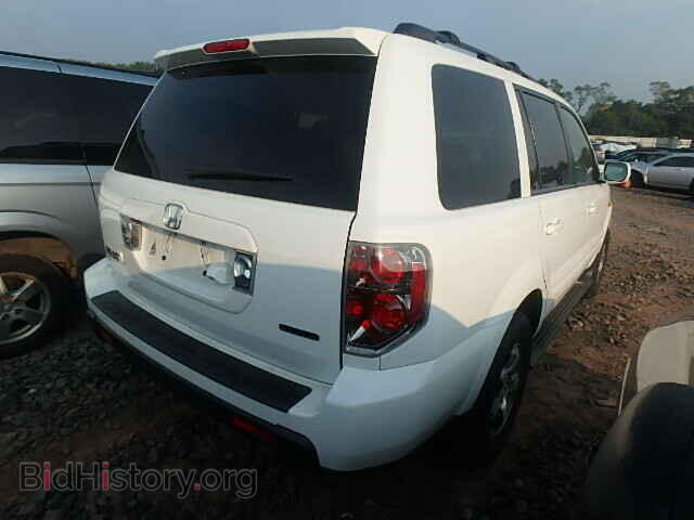 2007 HONDA PILOT - VIN: 2HKYF18737H541081 - Фото 4