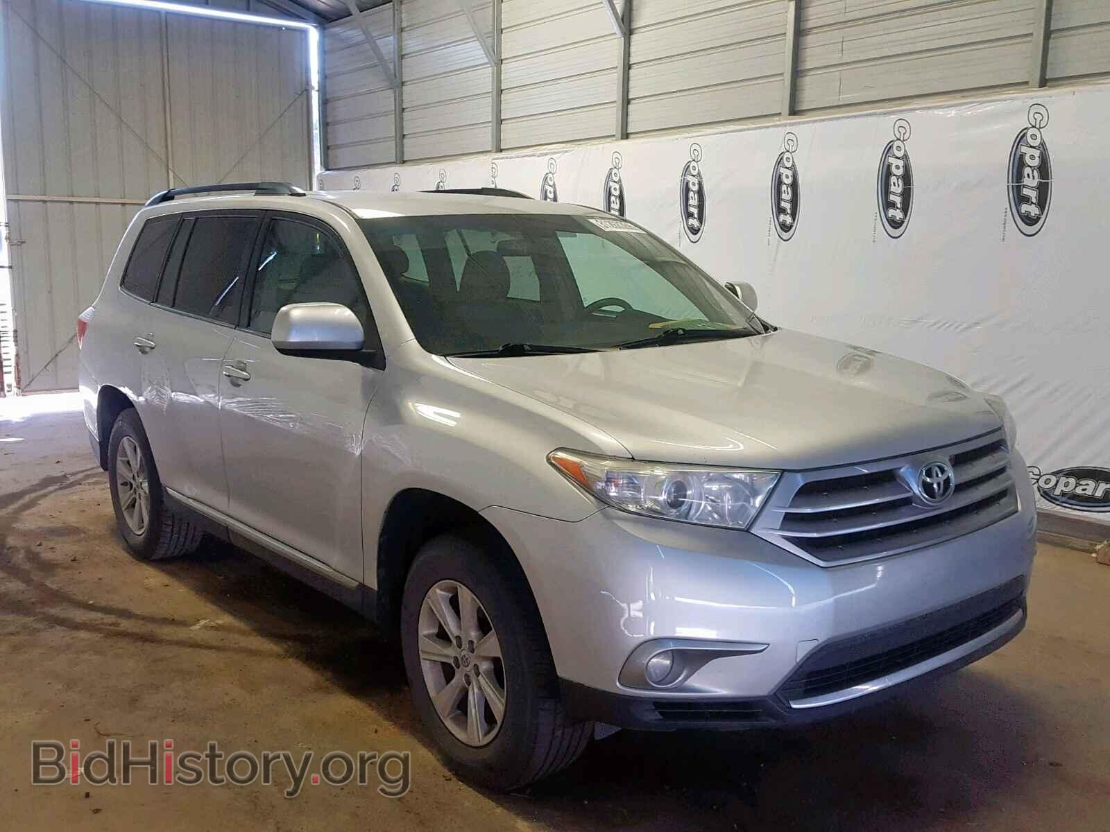 Фотография 5TDZA3EH7CS027203 - TOYOTA HIGHLANDER 2012