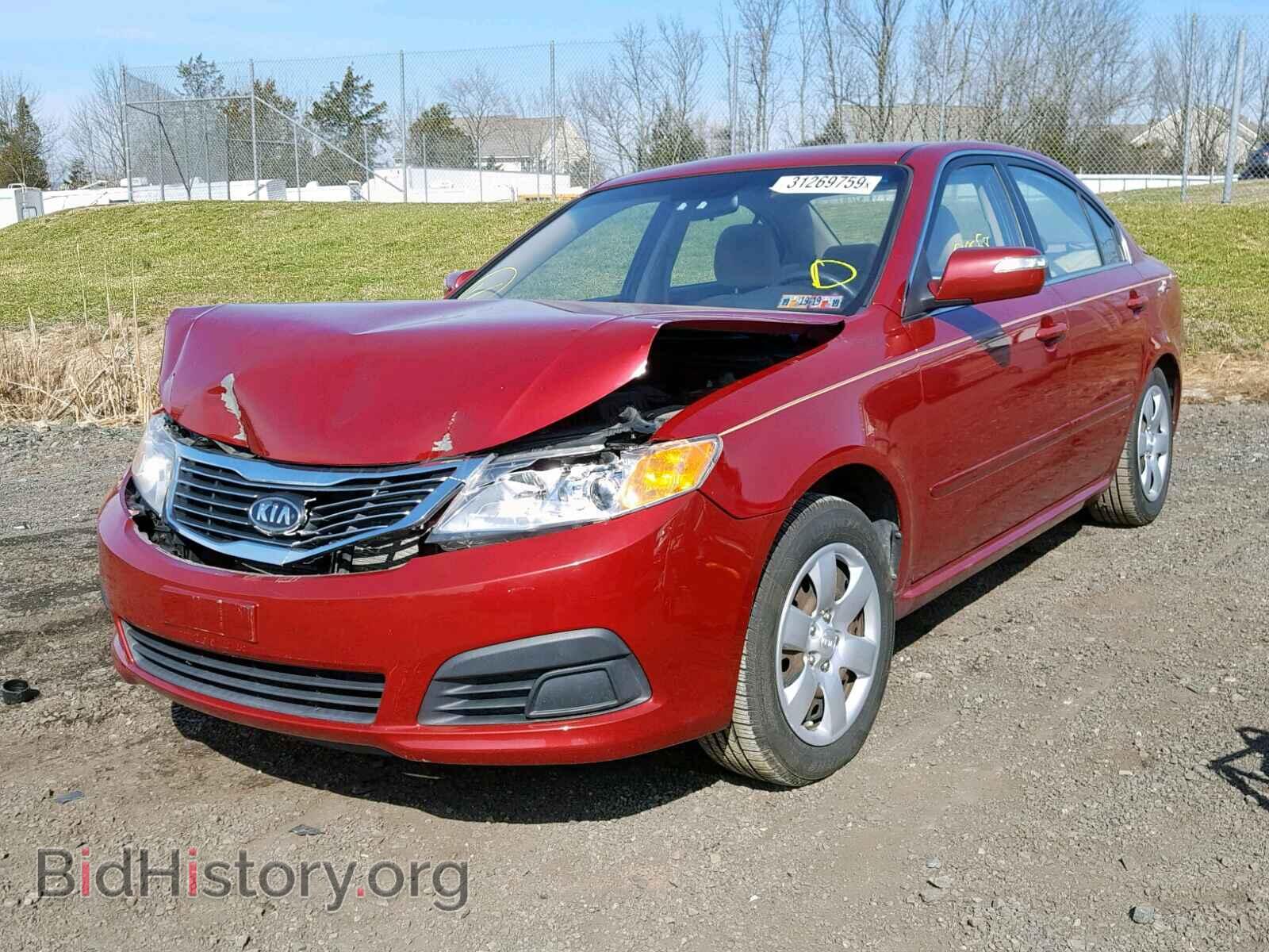 2009 KIA OPTIMA - VIN: KNAGE228395337726 - Фото 2