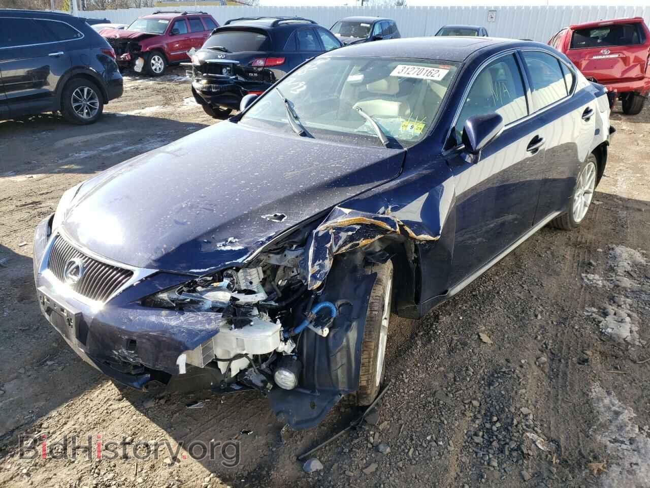2012 LEXUS IS - VIN: JTHCF5C20C5057875 - Фото 2