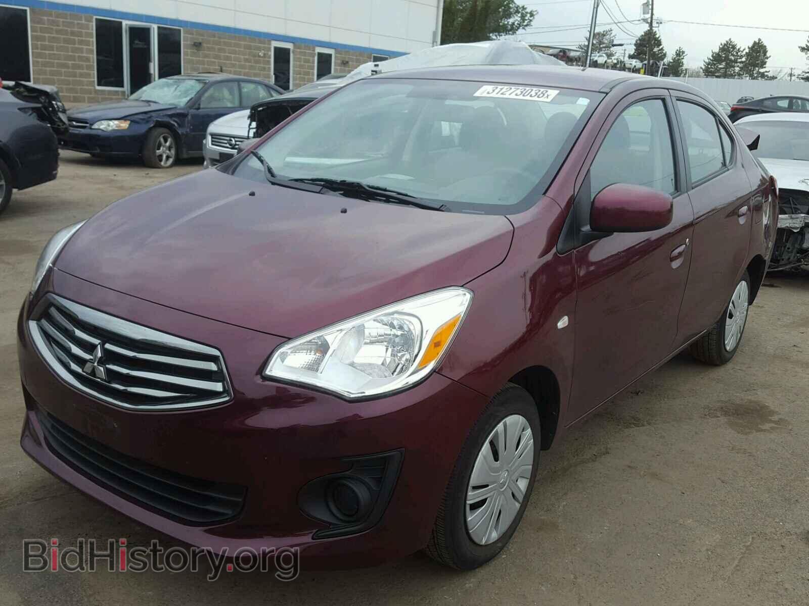 2017 MITSUBISHI MIRAGE - VIN: ML32F3FJ2HHF19143 - Фото 2