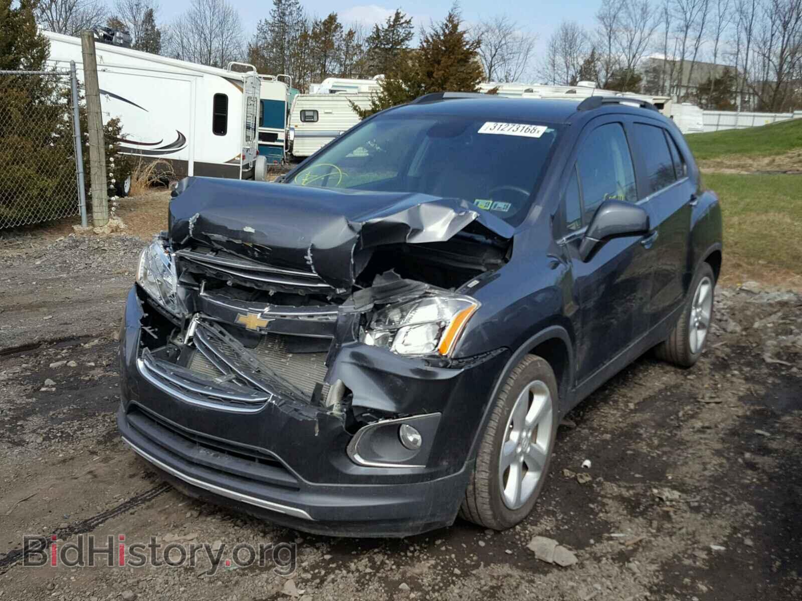 2016 CHEVROLET TRAX - VIN: 3GNCJMSB2GL201094 - Фото 2