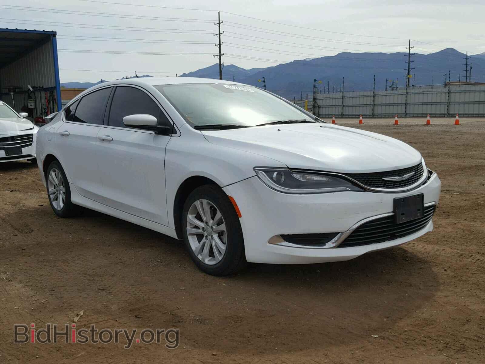 Фотография 1C3CCCAB1FN503073 - CHRYSLER 200 2015