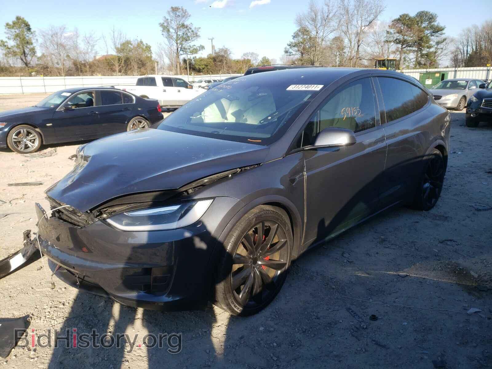 2017 TESLA MODEL X - VIN: 5YJXCDE2XHF026660 - Фото 2