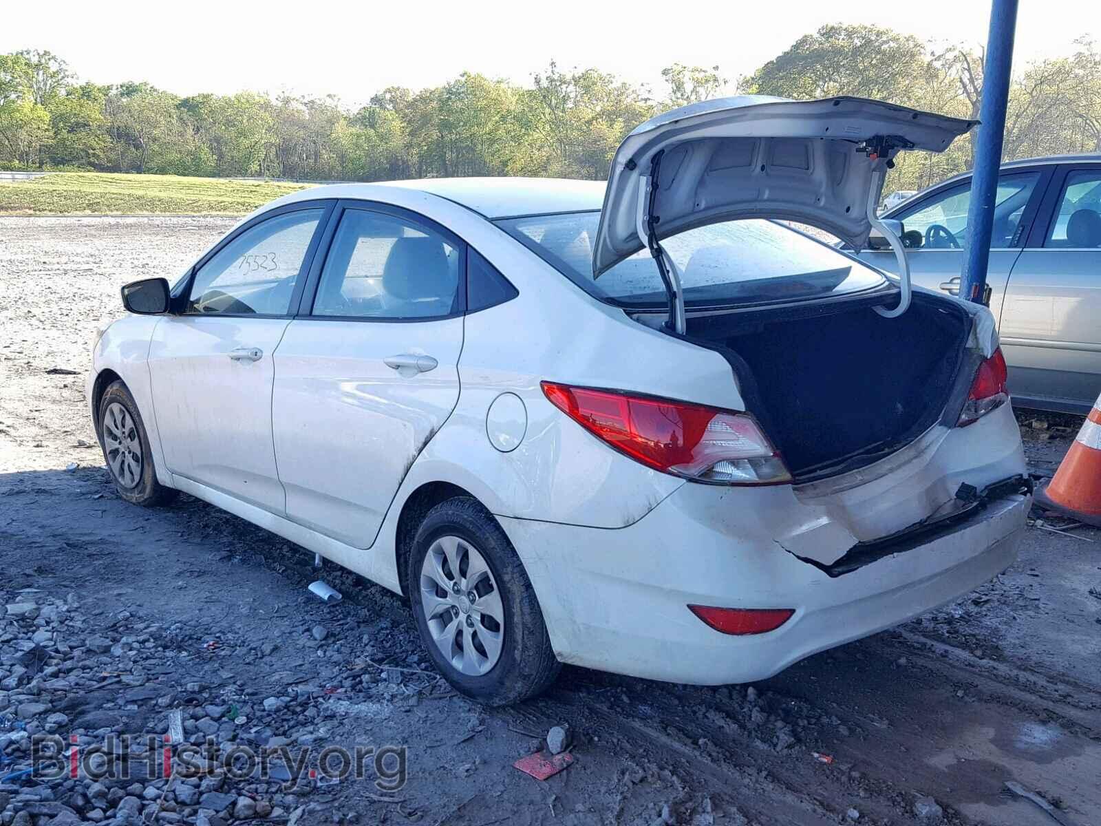 2016 HYUNDAI ACCENT - VIN: KMHCT4AE4GU021244 - Фото 3