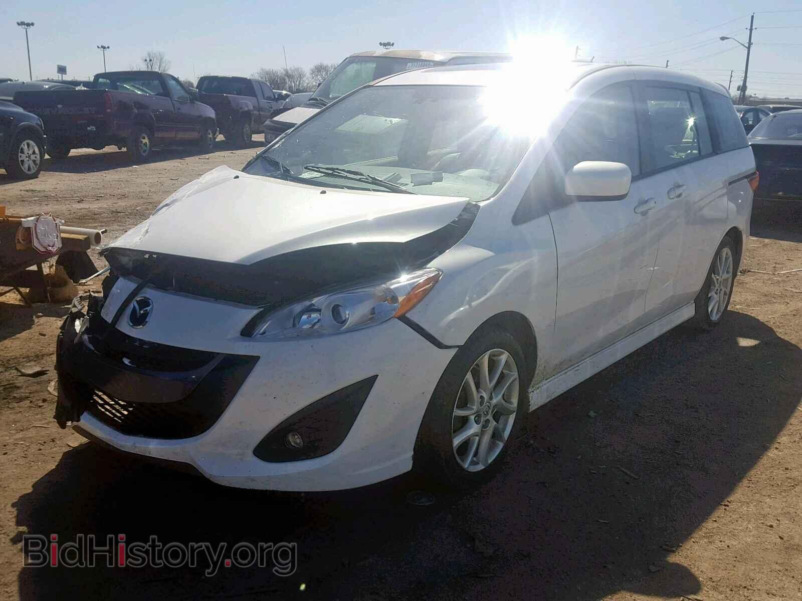 2012 MAZDA 5 - VIN: JM1CW2DL3C0143590 - Фото 2