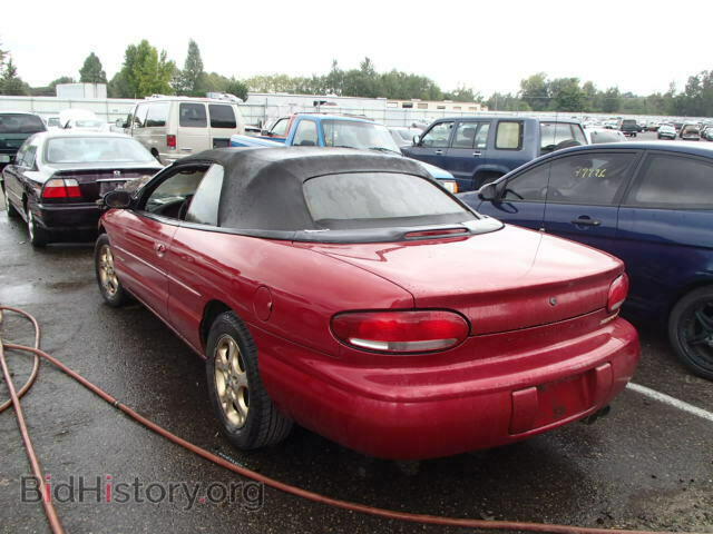 1998 CHRYSLER SEBRING - VIN: 3C3EL55H5WT326854 - Фото 3