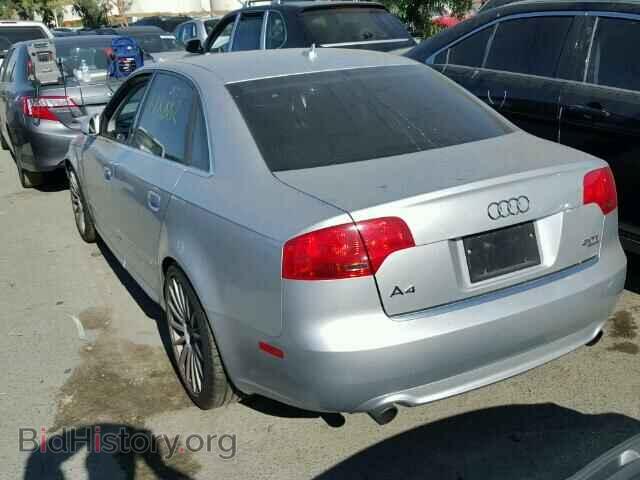 2007 AUDI A4 - VIN: WAUEF78E27A001374 - Фото 3