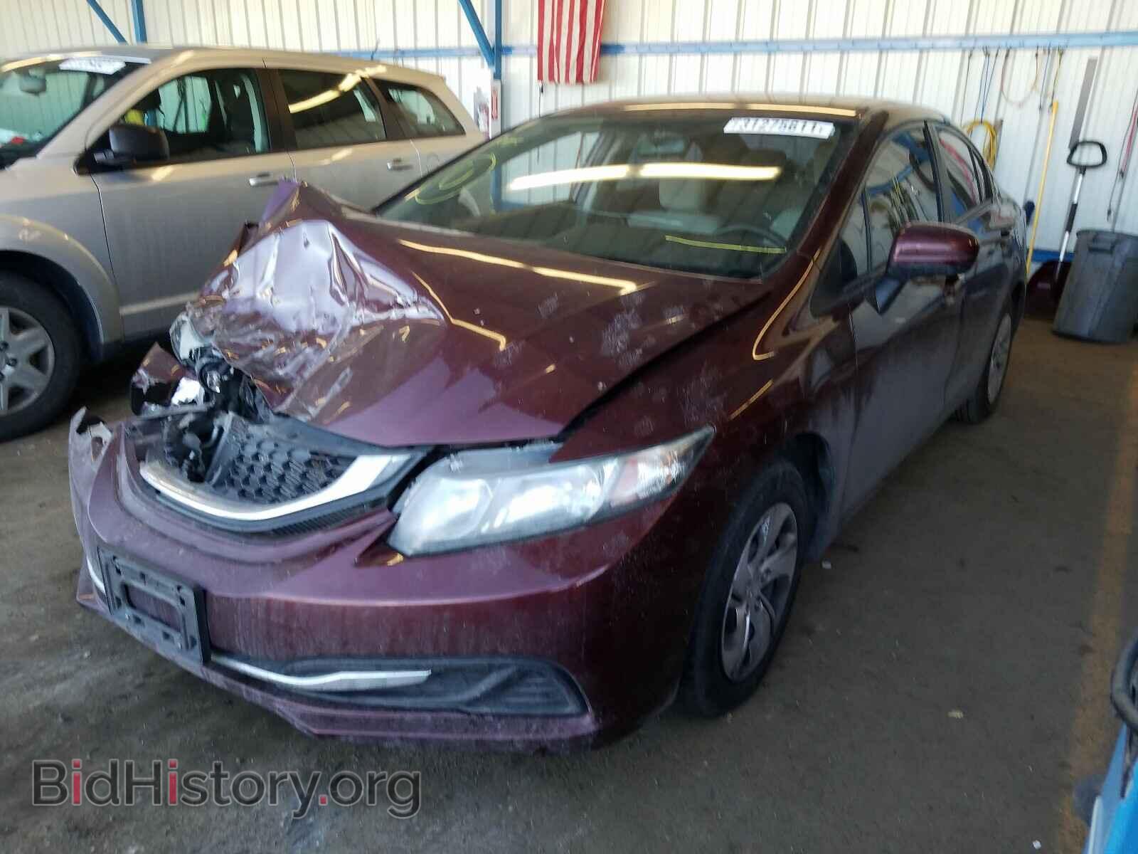 2014 HONDA CIVIC - VIN: 19XFB2F52EE036063 - Фото 2