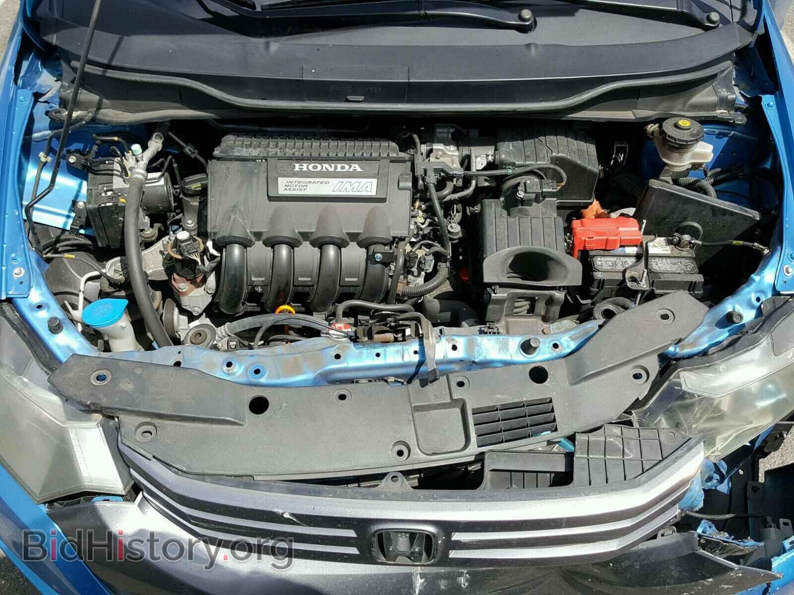 2010 HONDA INSIGHT - VIN: JHMZE2H7XAS015387 - Фото 7
