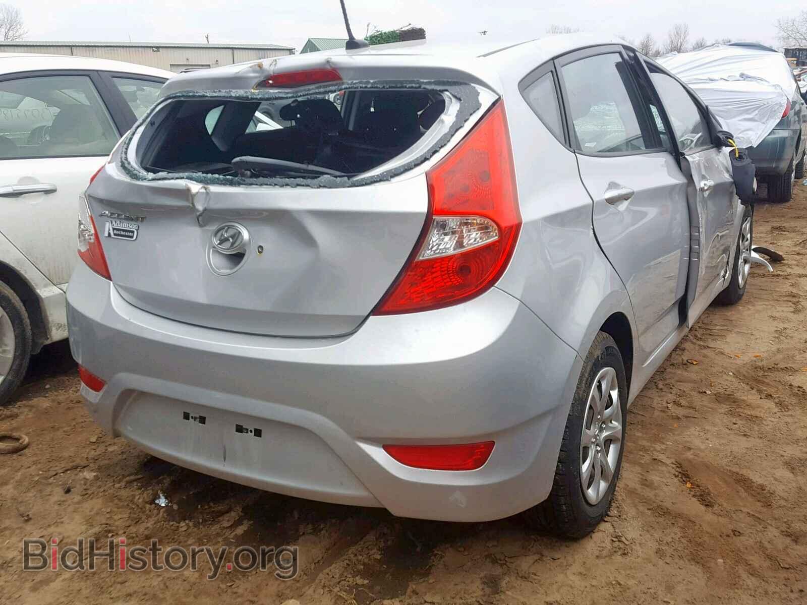 2014 HYUNDAI ACCENT - VIN: KMHCT5AE9EU170672 - Фото 4