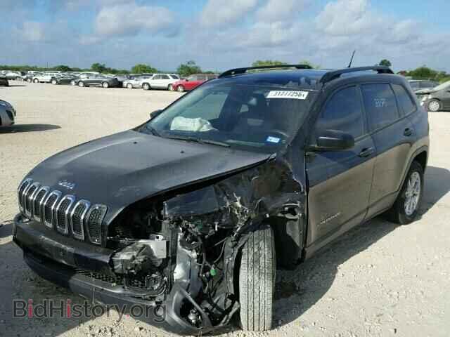 2015 JEEP CHEROKEE - VIN: 1C4PJLAB2FW701545 - Фото 2