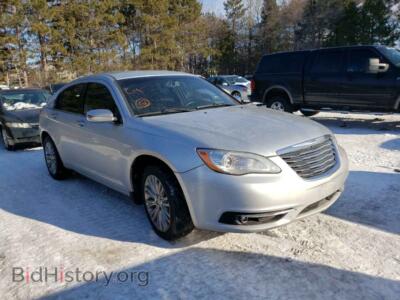 2011 Chrysler 200 200 Limite, серебристый — VIN 1C3BC2FBXBN615511, Copart
