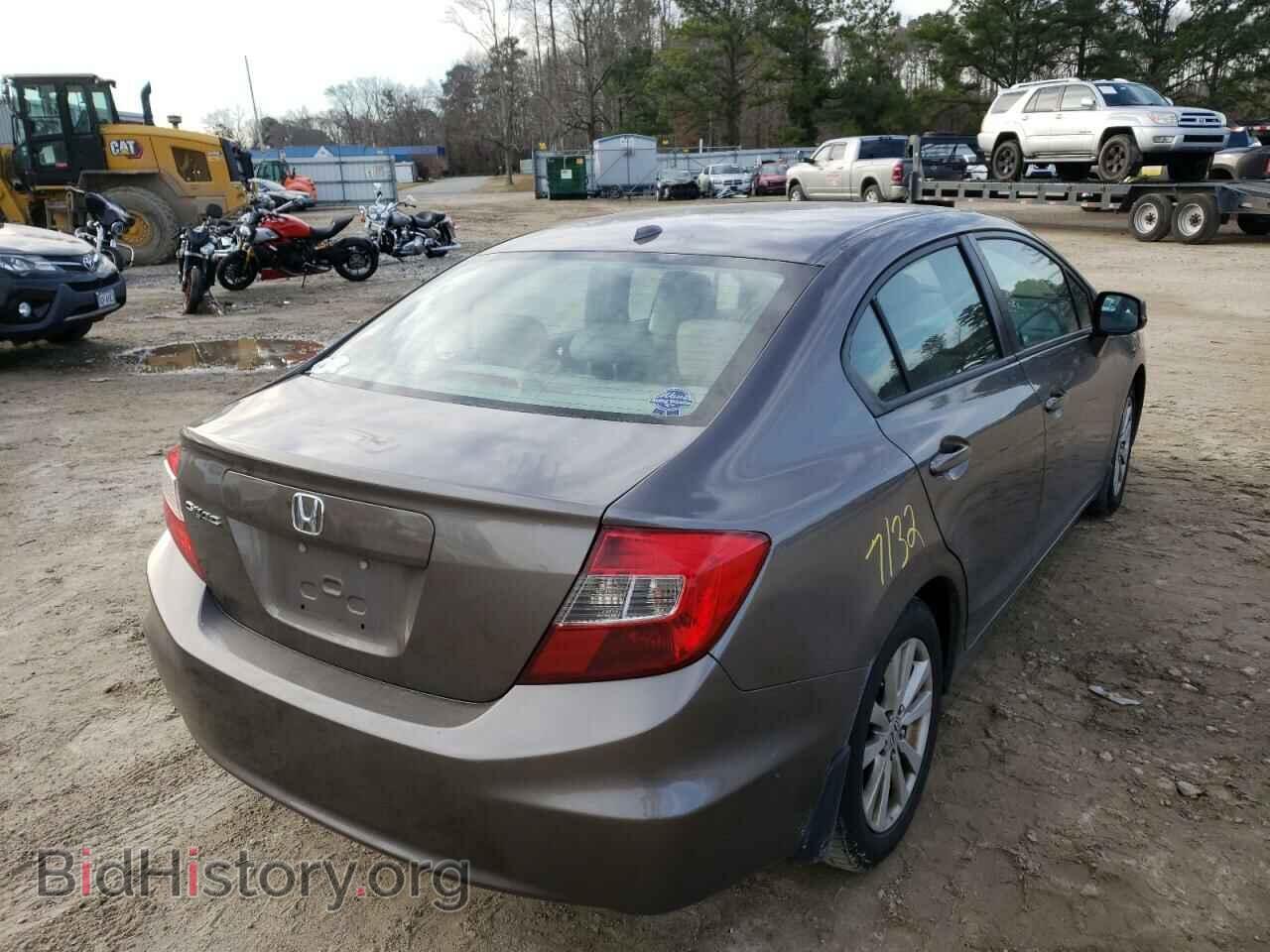2012 HONDA CIVIC - VIN: 19XFB2F99CE076057 - Фото 4
