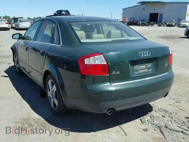 2002 AUDI A4 - VIN: WAULT68E02A233295 - Фото 3