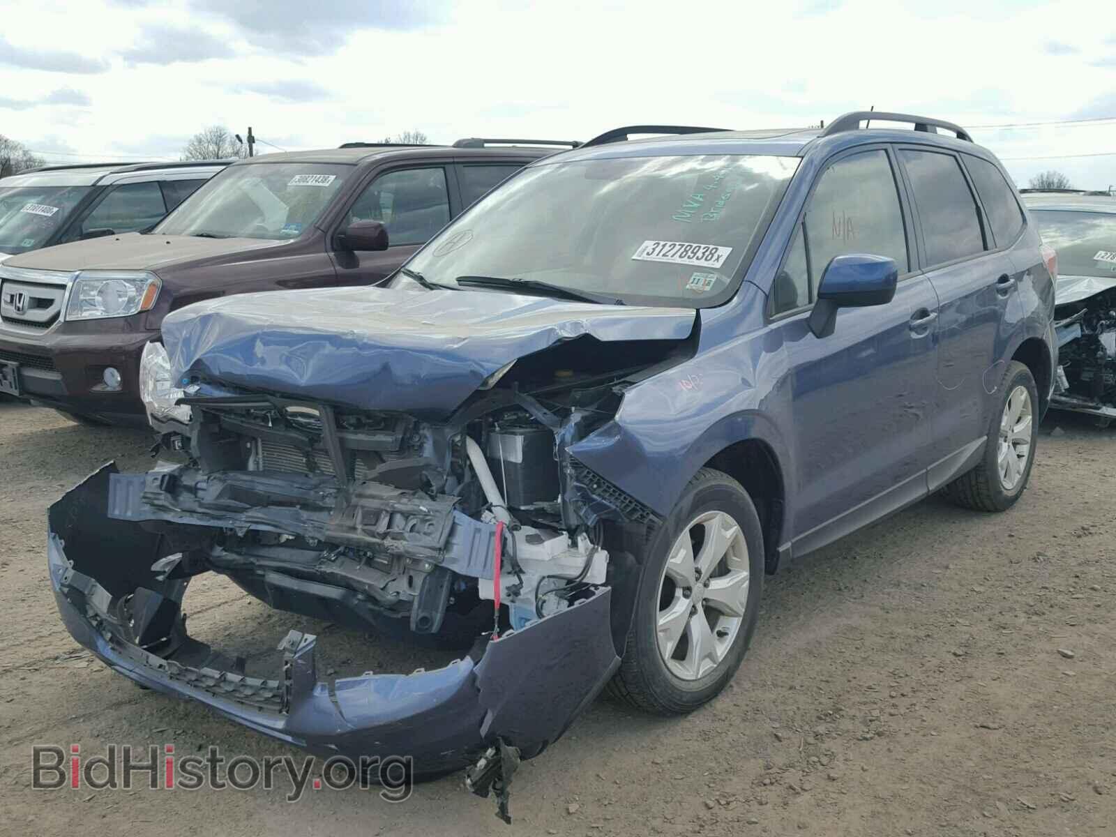 2014 SUBARU FORESTER - VIN: JF2SJAGC2EH489944 - Фото 2