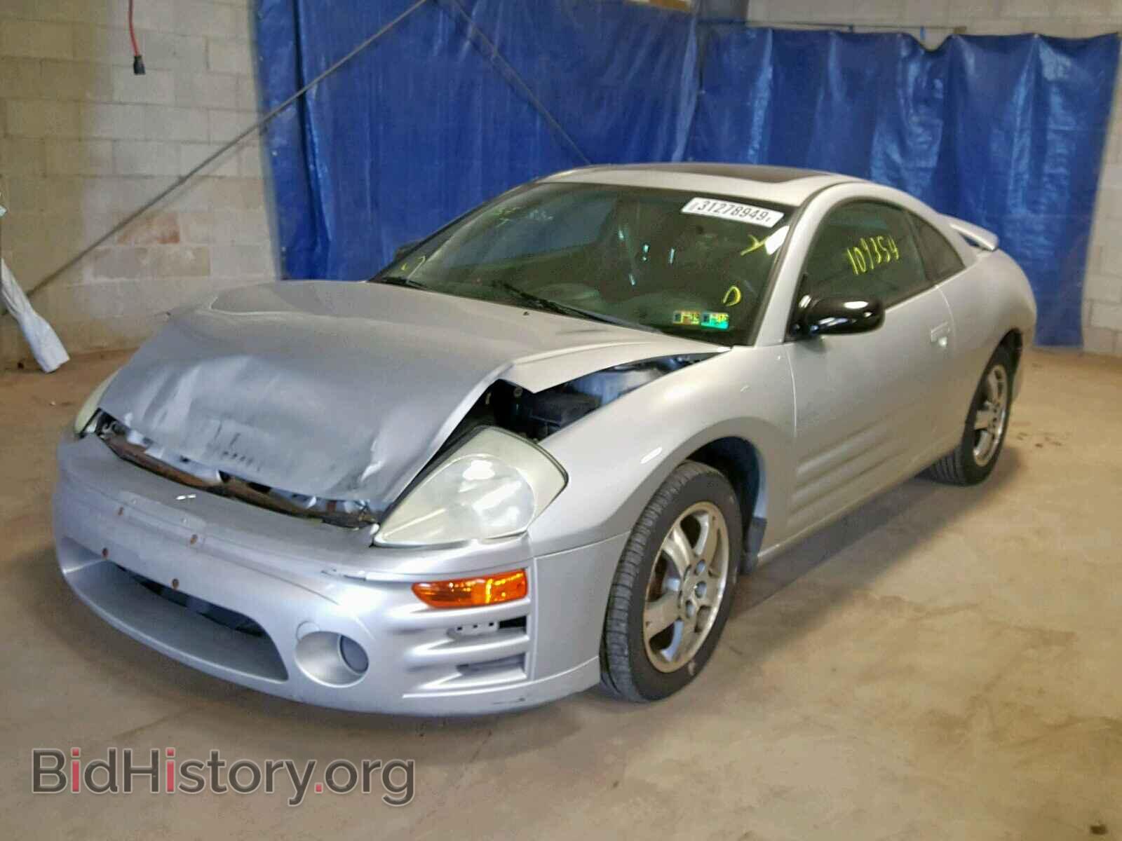 2003 MITSUBISHI ECLIPSE - VIN: 4A3AC44G73E034970 - Фото 2