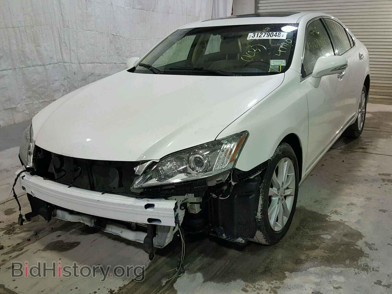 2012 LEXUS ES350 - VIN: JTHBK1EG2C2508752 - Фото 2