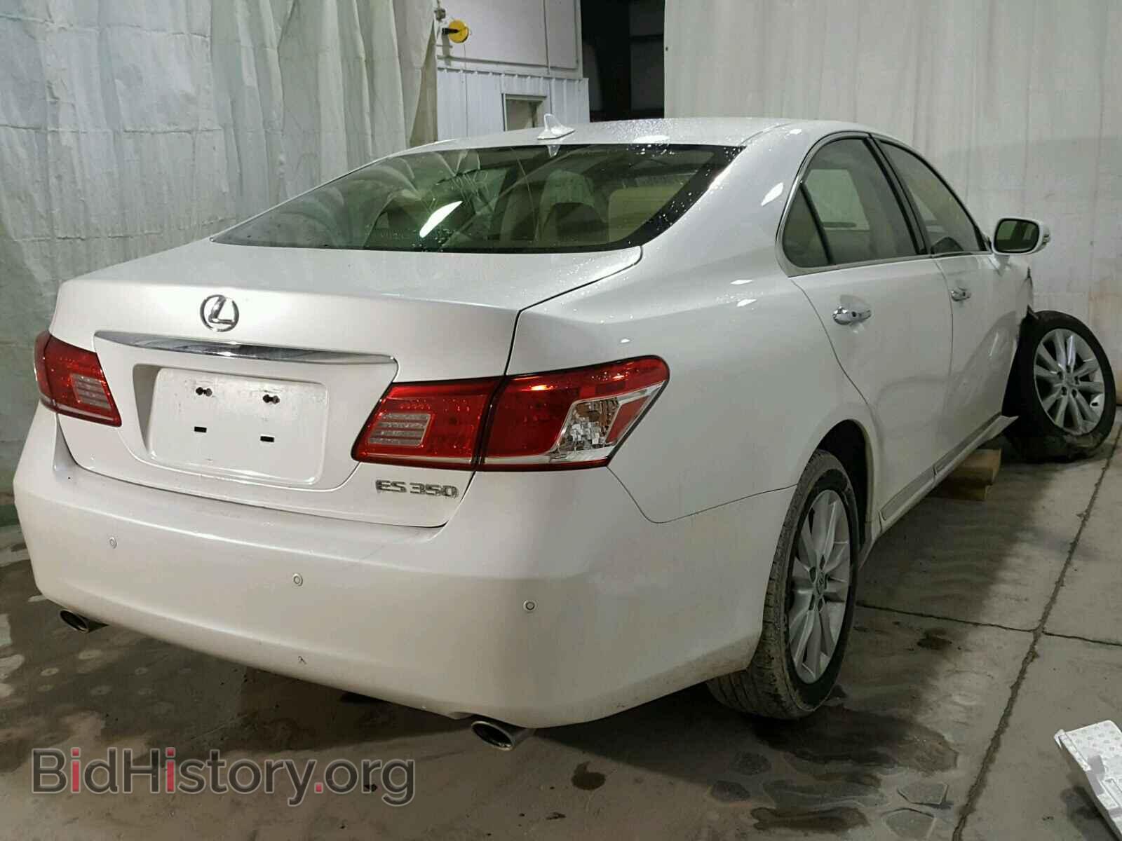 2012 LEXUS ES350 - VIN: JTHBK1EG2C2508752 - Фото 4