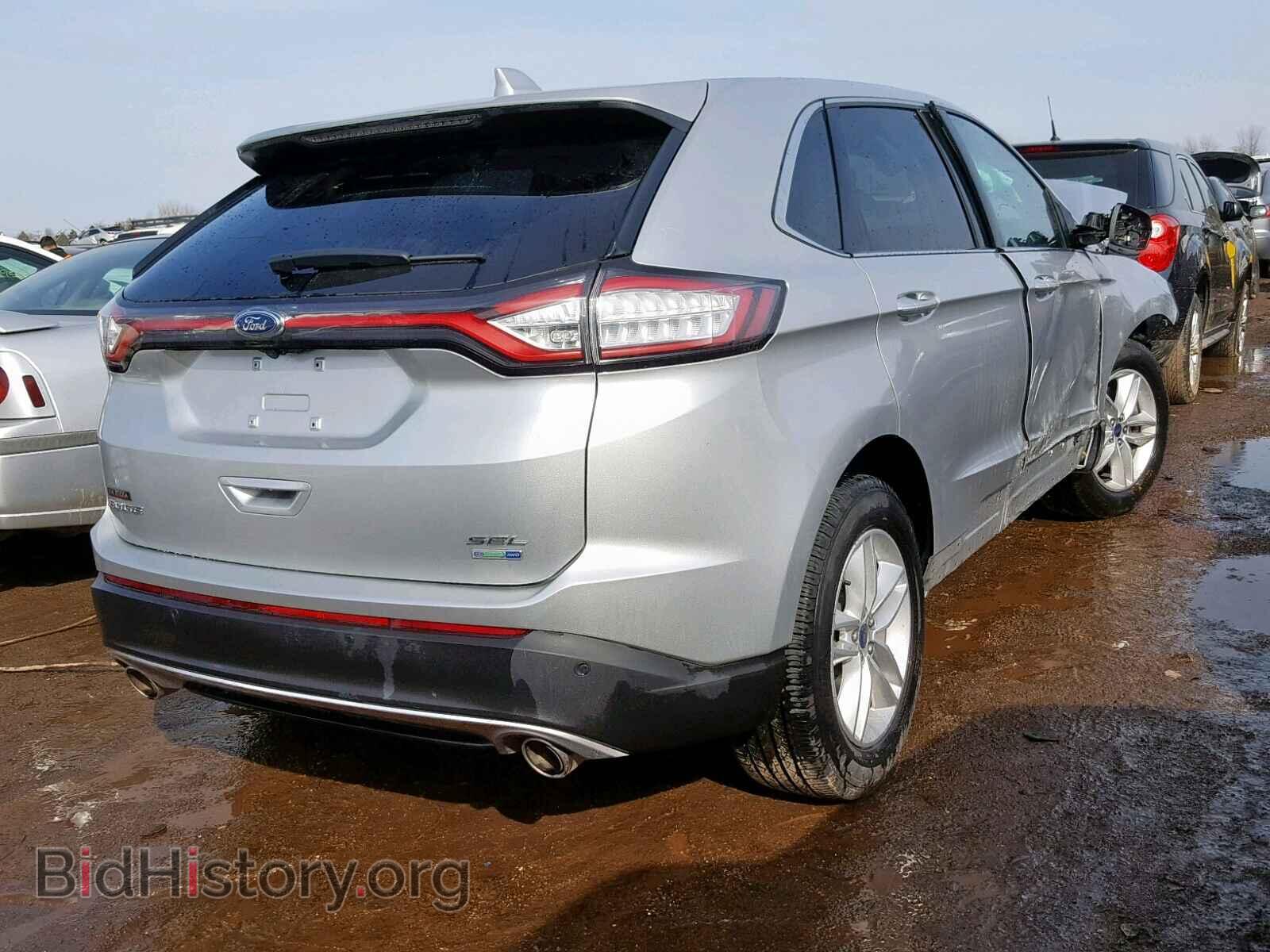 2015 FORD EDGE SEL - VIN: 2FMTK4J91FBB89854 - Photo 4