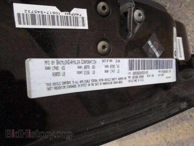 2004 DODGE NEON - VIN: 1B3ES66S24D561425 - Фото 10