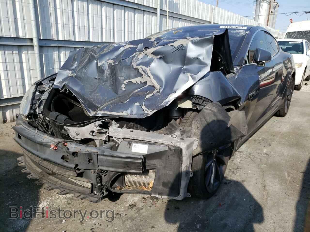 2014 TESLA MODEL S - VIN: 5YJSA1H15EFP28494 - Фото 2
