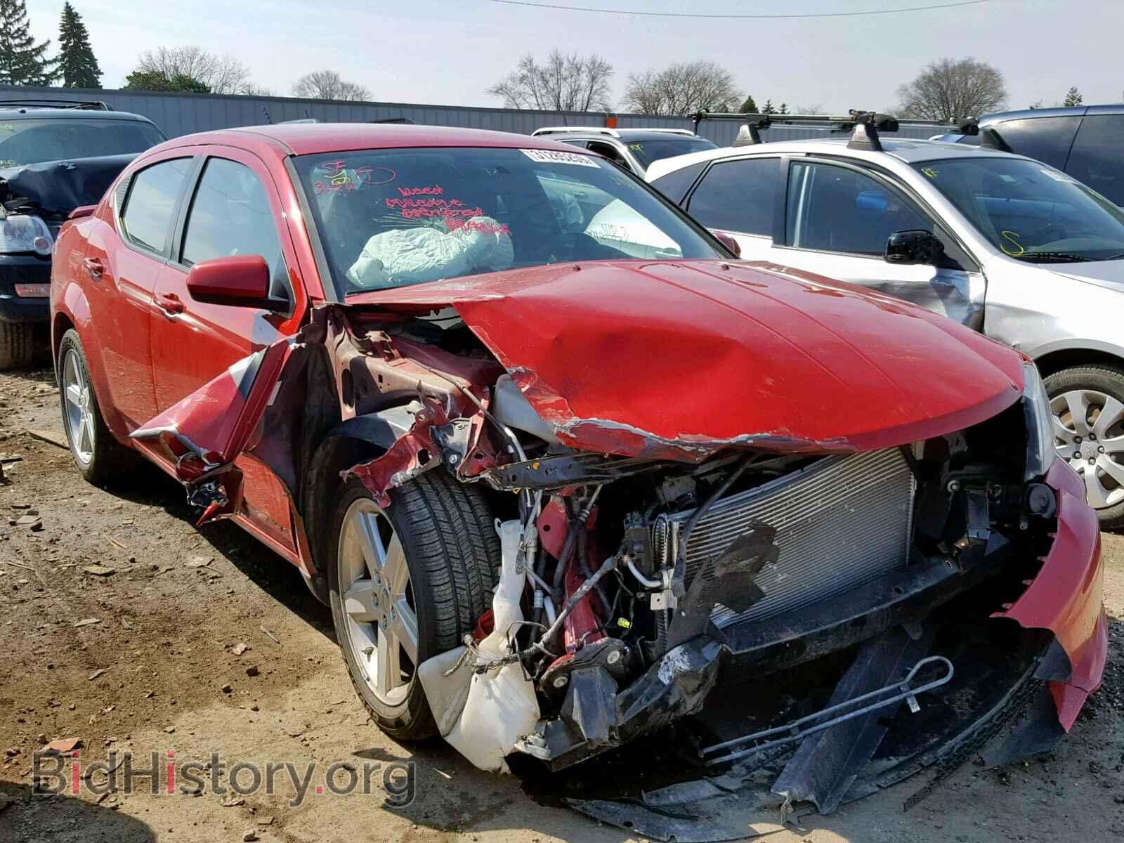 Photo 1C3CDZCBXCN137218 - DODGE AVENGER 2012