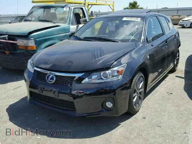 2013 LEXUS CT 200 - VIN: JTHKD5BH3D2155406 - Фото 2
