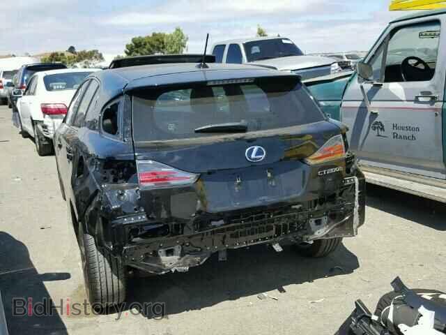 2013 LEXUS CT 200 - VIN: JTHKD5BH3D2155406 - Фото 3