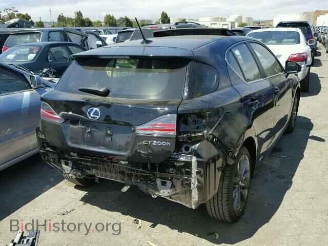 2013 LEXUS CT 200 - VIN: JTHKD5BH3D2155406 - Фото 4
