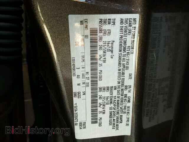 2014 FORD FOCUS - VIN: 1FADP3F20EL403852 - Photo 10