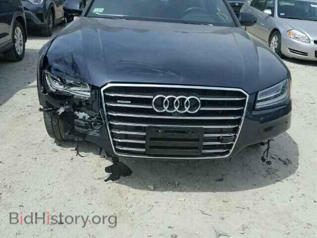 2016 AUDI A8 - VIN: WAU34AFDXGN018422 - Фото 9