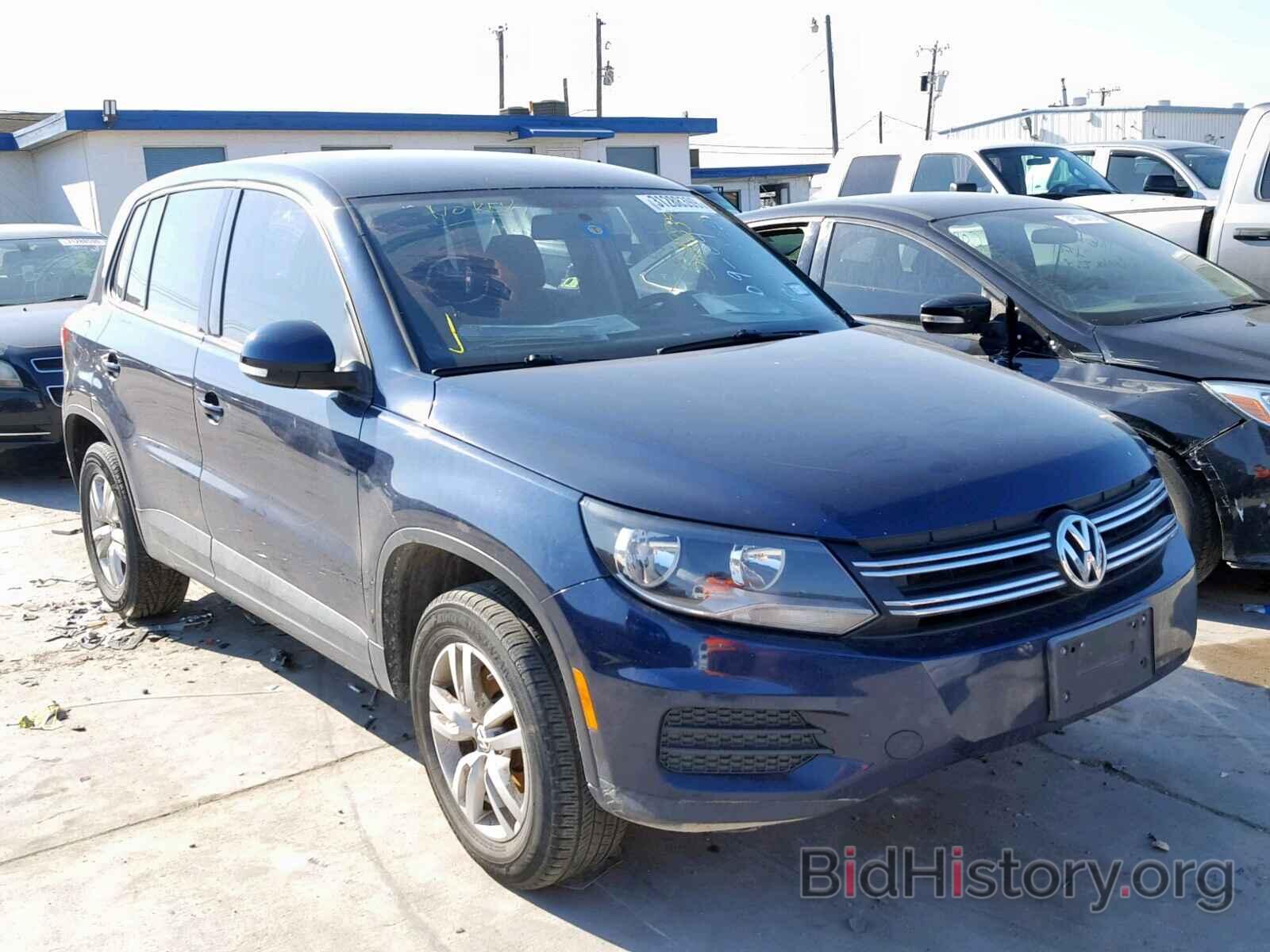 Photo WVGAV7AXXCW567498 - VOLKSWAGEN TIGUAN S 2012