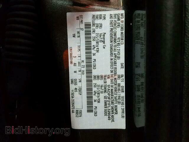 2015 FORD FOCUS - VIN: 1FADP3F21FL329049 - Photo 10