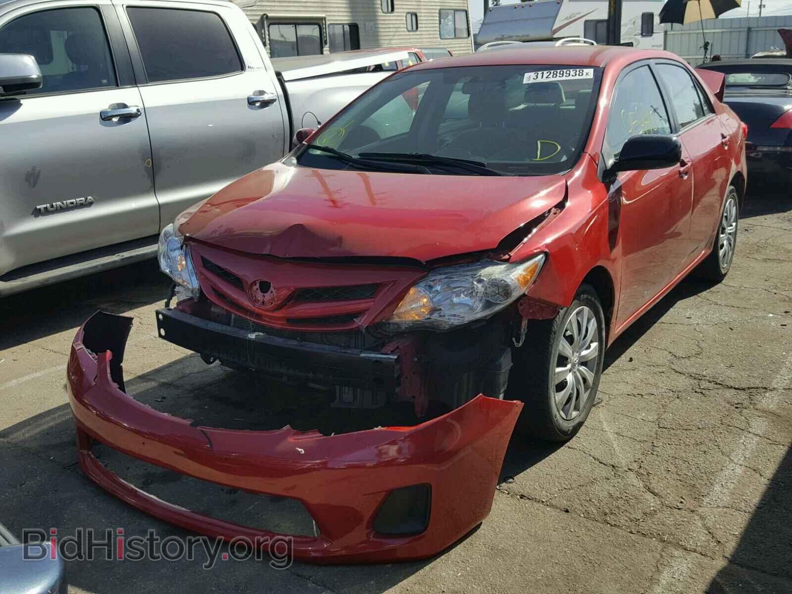 2012 TOYOTA COROLLA BA - VIN: 2T1BU4EE0CC849337 - Фото 2