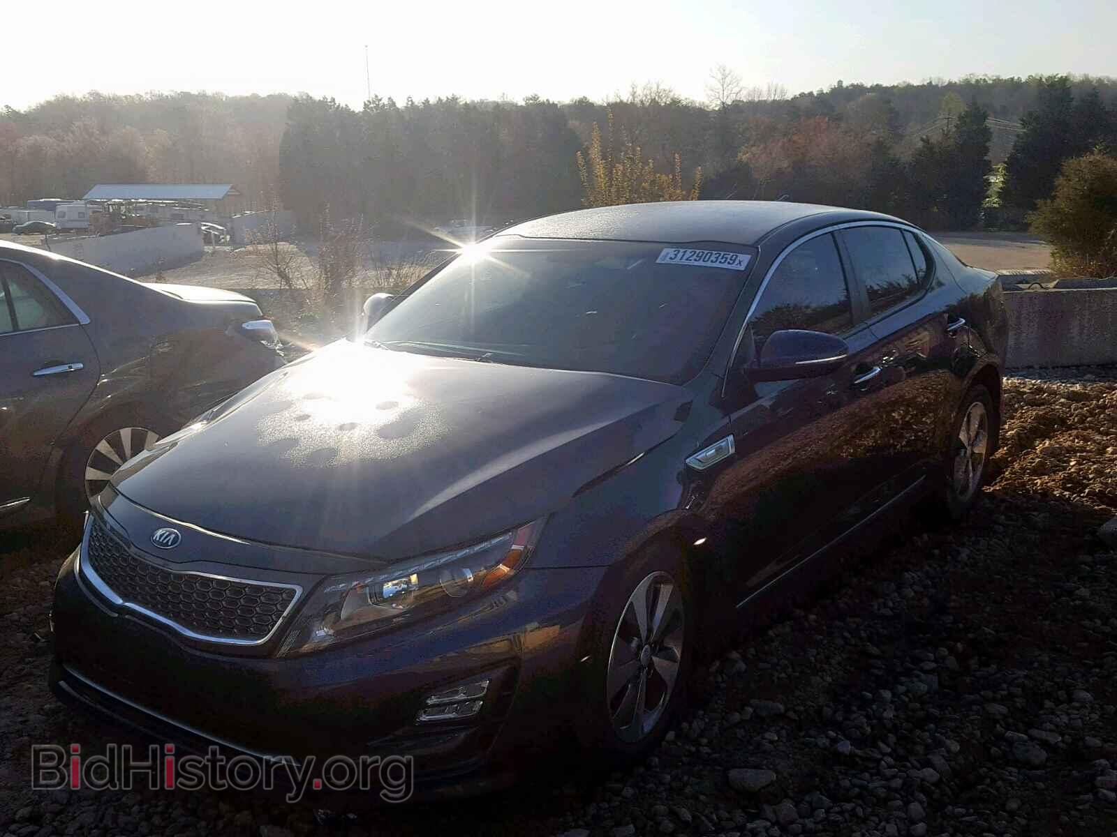 2014 KIA OPTIMA HYB - VIN: KNAGN4AD9E5075697 - Photo 2