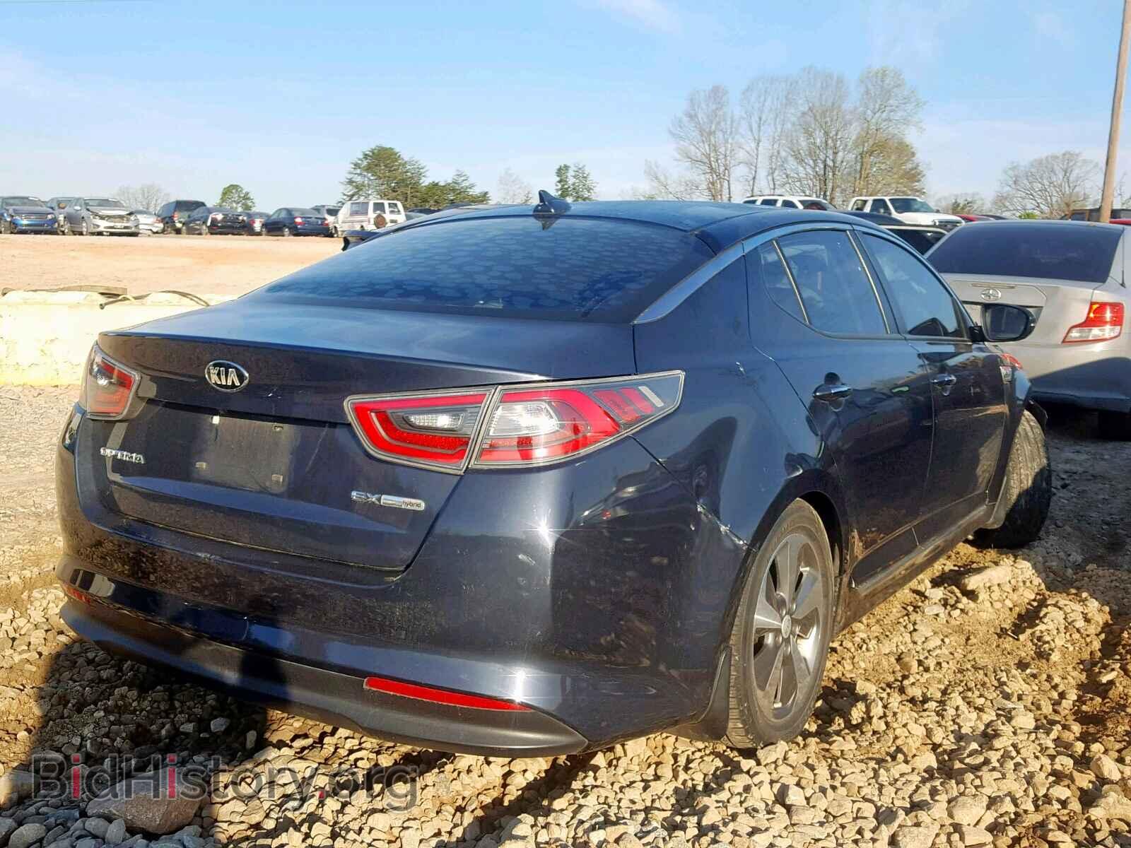 2014 KIA OPTIMA HYB - VIN: KNAGN4AD9E5075697 - Photo 4