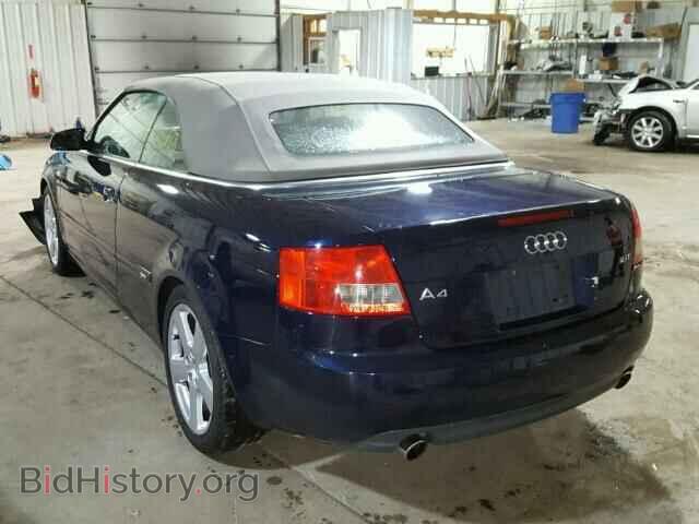 2006 AUDI A4 - VIN: WAUBC48H86K003692 - Фото 3