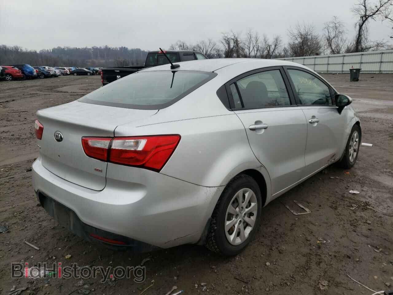2014 KIA RIO - VIN: KNADM4A36E6350157 - Фото 4