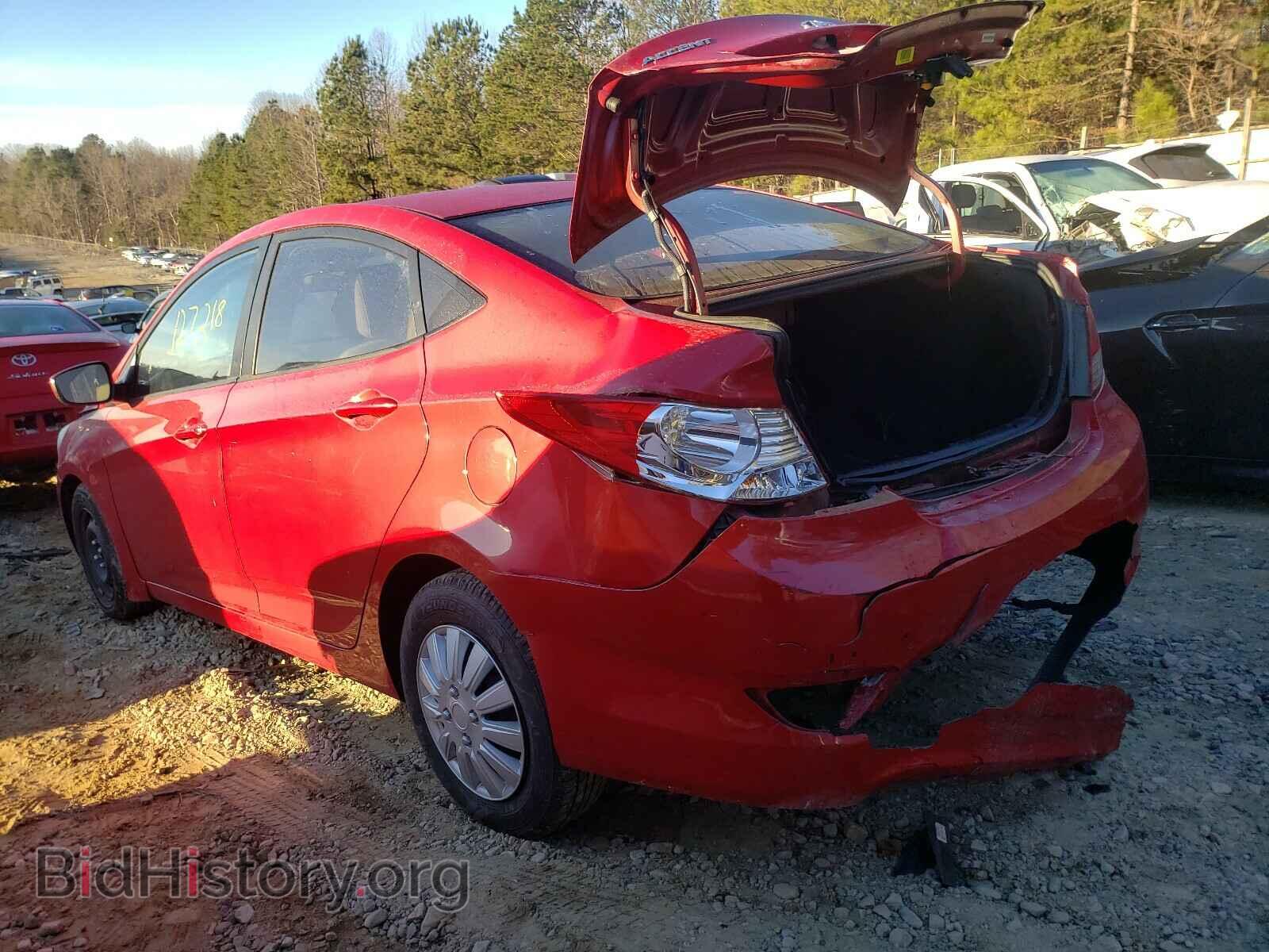 2013 HYUNDAI ACCENT - VIN: KMHCT4AE3DU389555 - Фото 3