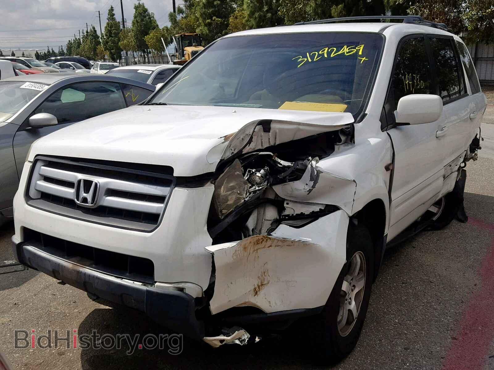 2007 HONDA PILOT EX - VIN: 5FNYF28497B019162 - Фото 2